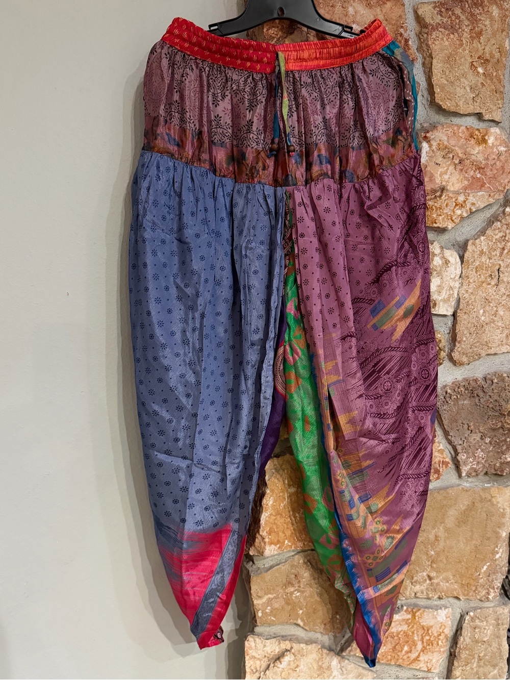 NWT Jaded Gypsy Patchwork Harem Pants